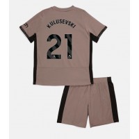 Tottenham Hotspur Dejan Kulusevski #21 3rd trikot Kinder 2023-24 Kurzarm (+ Kurze Hosen)